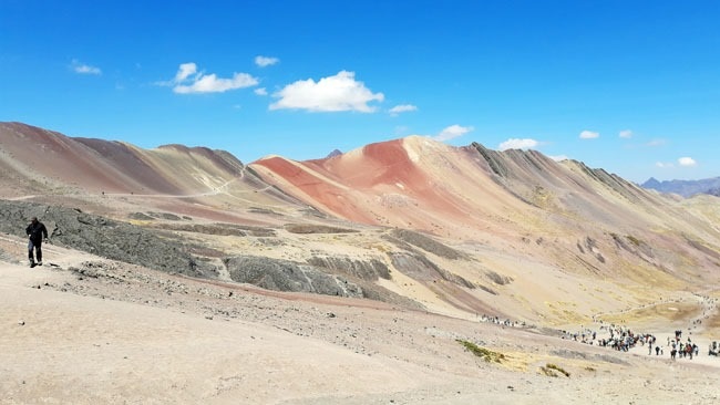 Montanhas Coloridas em Cusco no Peru