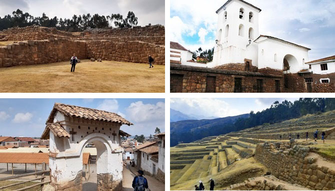 Parque Arqueologico Chinchero em Cusco no Peru
