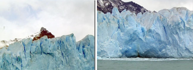 Paredes do Glaciar Perito Moreno