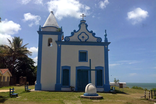 Igreja Matriz de Nossa Senhora da Conceição em Santa Cruz de Cabrália na Bahia