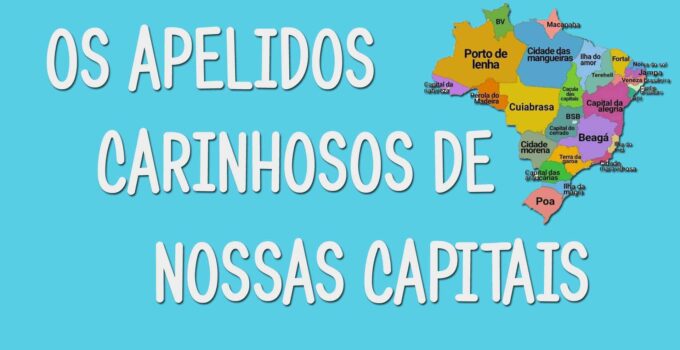Apelidos das capitais brasileiras 1
