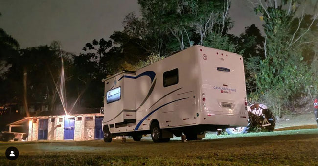 Donana Camping já recebendo MHs e trailers.