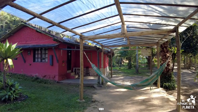 Cabanas e suítes no Camping Cantinho Doce em Lumiar