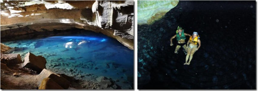 Caverna Poço Azul - Chapada Diamantina