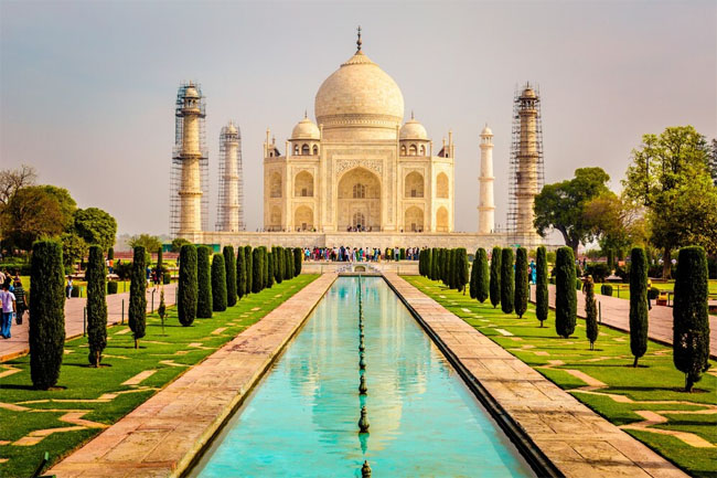 Taj Mahal - Patrimônios da Unesco
